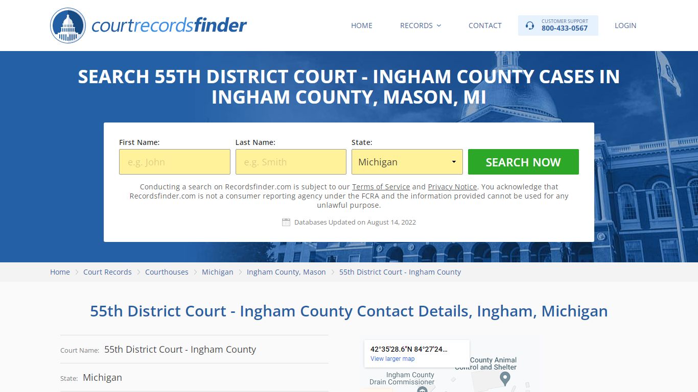 55th District Court - Ingham County Case Search - Ingham ...